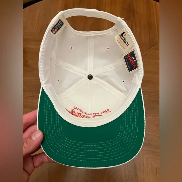 Vintage San Francisco 49ers Sports Specailties Script SnapBack NFL - Picture 4 of 6